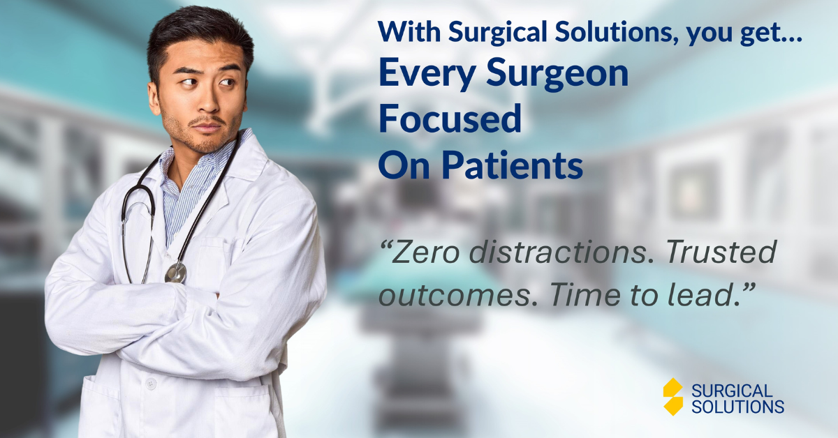 Every surgeon focused