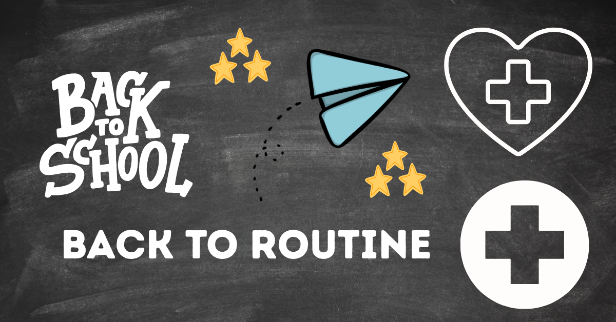 Back to routine